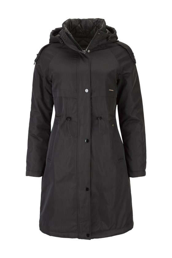 Reversible gabardine with light padding