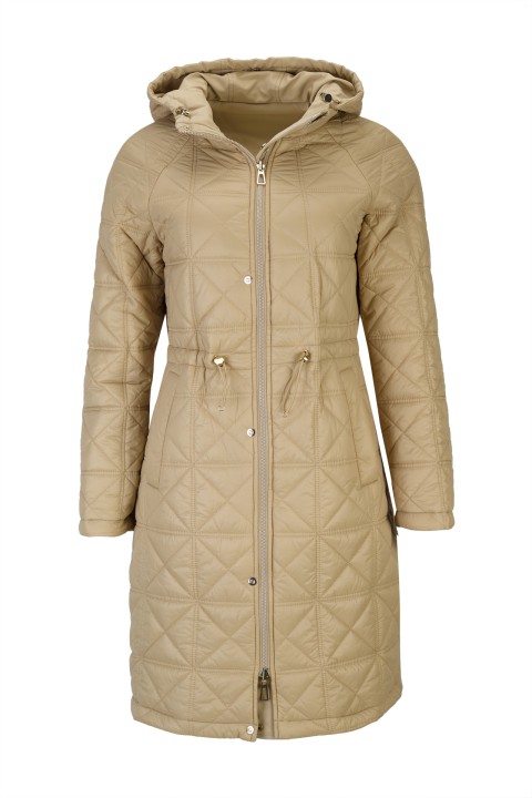 Reversible gabardine with light padding