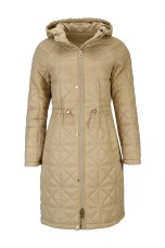 Reversible gabardine with light padding