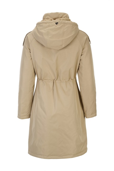 Reversible gabardine with light padding