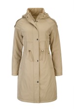 Reversible gabardine with light padding