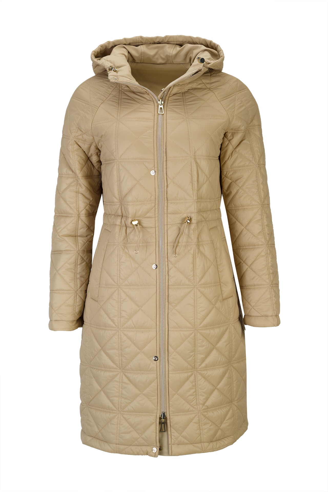 Reversible gabardine with light padding