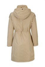 Reversible gabardine with light padding