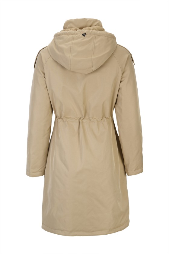 Reversible gabardine with light padding