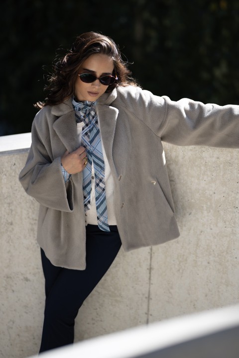 Teddy faux fur coat