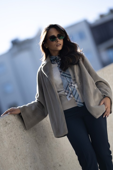 Teddy faux fur coat