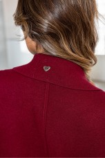 Long knit vest