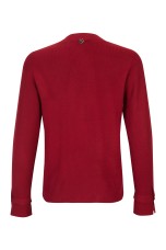 Cardigan en maille à boutons œillets