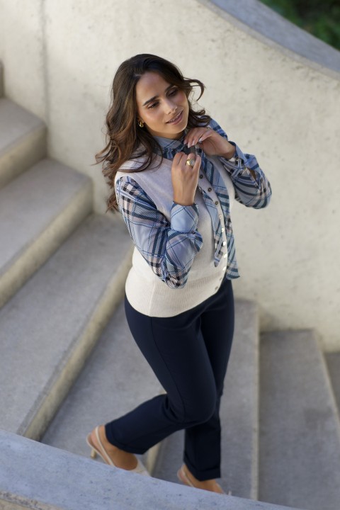 Basic wool vest