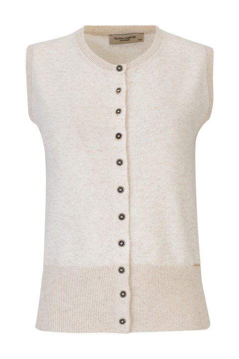 Basic wool vest