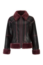 Chaqueta aviador con pelo