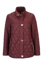 Parka acolchoada leve com molas