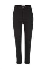 Denim trousers with rhinestones